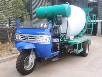 Concrete mixer truck