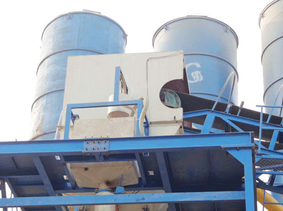 Case of HZS120 concrete mixing station in Wuhan, Hubei