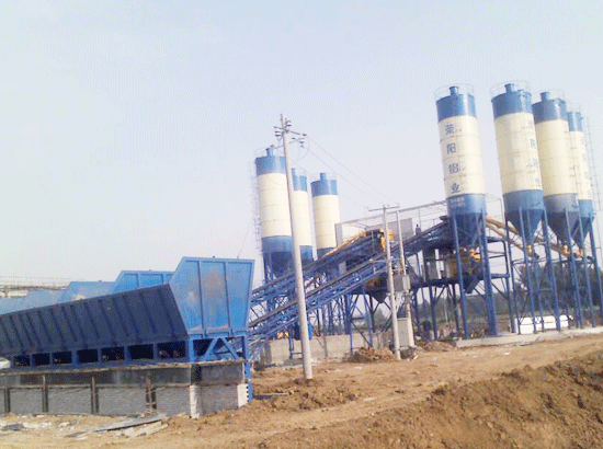  Jianxin 120 concrete mixing plant ＂private custom＂ successf