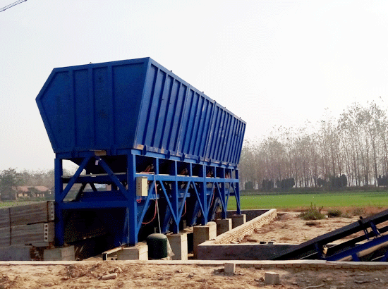Case of HZS120 concrete mixing station in Shenqiu