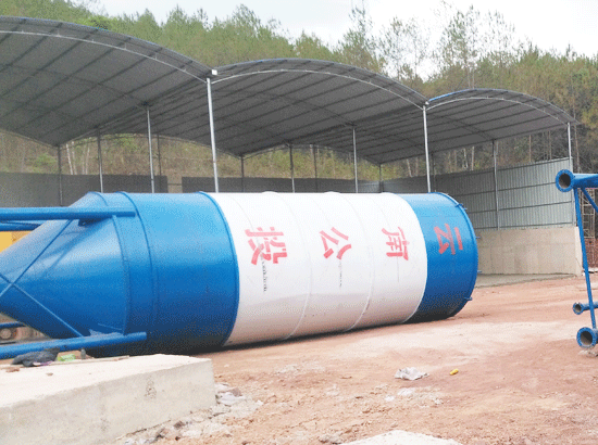  Customer scene of Puer 120 concrete mixing station, Yunnan