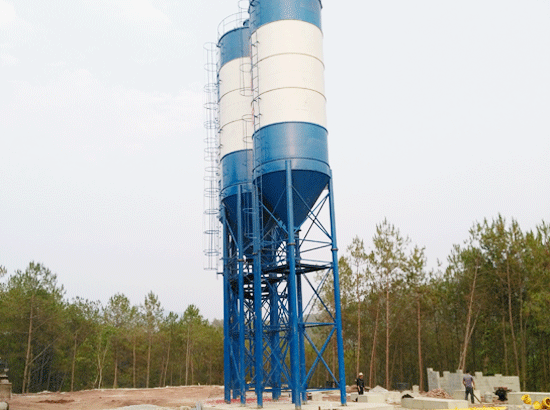  Customer scene of Puer 120 concrete mixing station, Yunnan