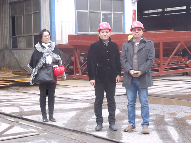 Jianxin HZS50 concrete mixing plant expedition exported to I