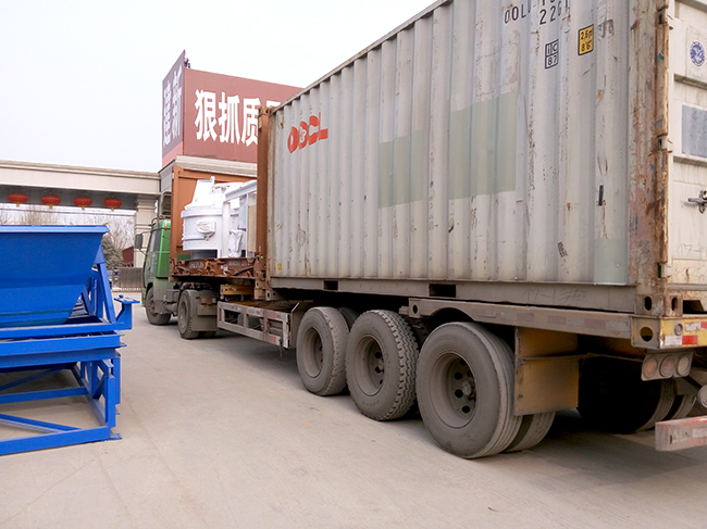 Jianxin Machinery Type 25 concrete mixing plant will export