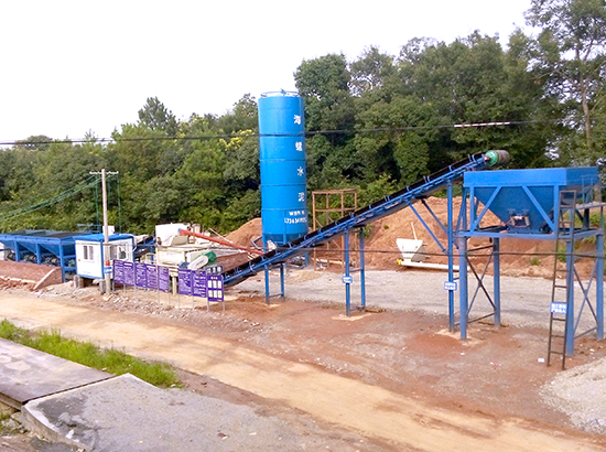 Jingdezhen 300T Stabilized Soil Mixing Plant in Jiangxi Prov