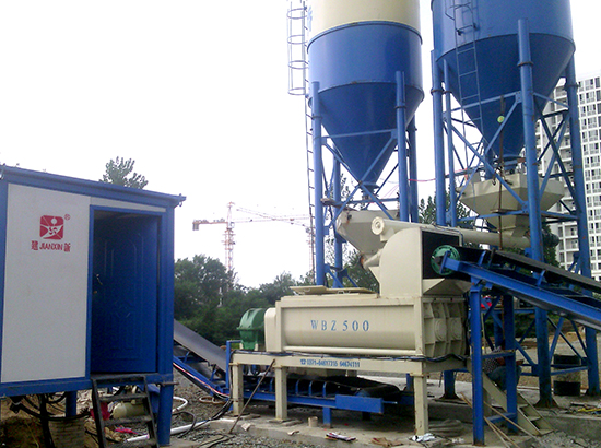 500 tons Stabilized Soil Mixing Plant Field Case in Wuhan