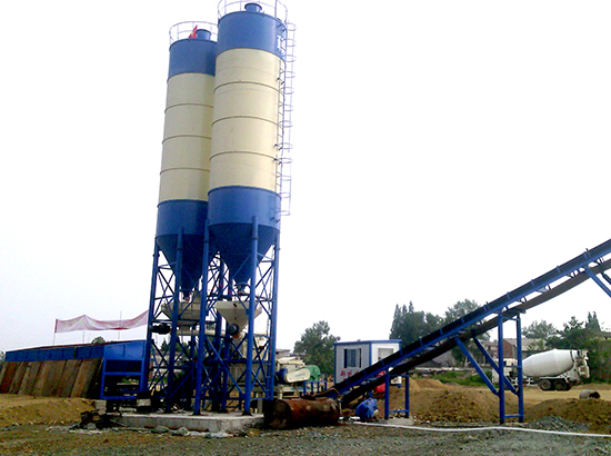 500 tons Stabilized Soil Mixing Plant Field Case in Wuhan