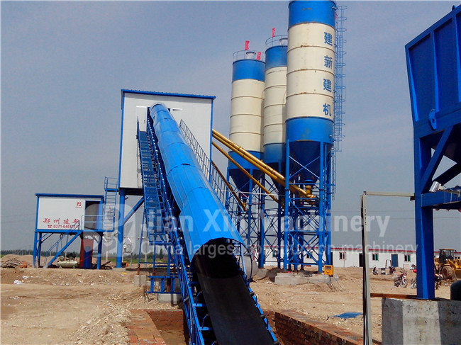 concrete mixing station
