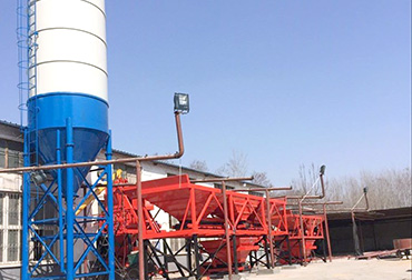 Lankao 25 concrete mixing plant