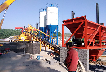 Luoyang 25 concrete mixing plant