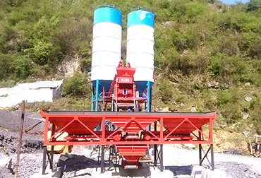 Guizhou bijie 35 concrete mixing plant