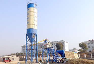 Qichun 35 concrete mixing station