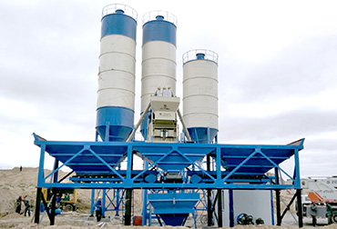 Qinghai 50 concrete mixing plant