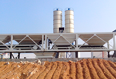 Oman 60 concrete mixing plant