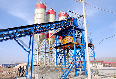 Yancheng 60 concrete mixing plant