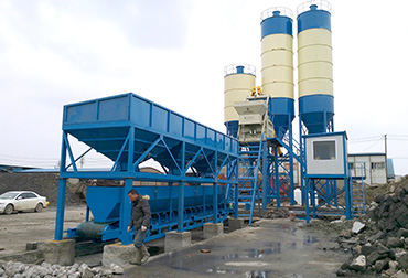 Wuxi 75 concrete mixing plant