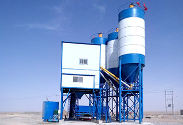 Xinjiang 180 concrete mixing plant