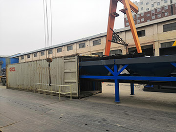 Zhengzhou Jianxin Machinery HZS50 concrete mixing plant equipment once again settled in Uzbekistan.