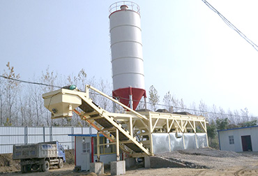 Anhui 400T Stabilized soil mixing Plant integrated machine