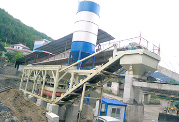 Guizhou 400T Stabilized soil mixing Plant integrated machine