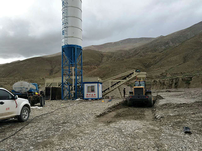Zhengzhou Jianxin Machinery 400T Stabilized Soil Mixing plant Equipment was successfully   delivered to Lhasa.