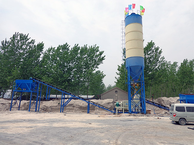 Zhengzhou Jianxin 600T stabilized soil mixing plant equipment is put into operation in Mengzhou,Jiaozuo