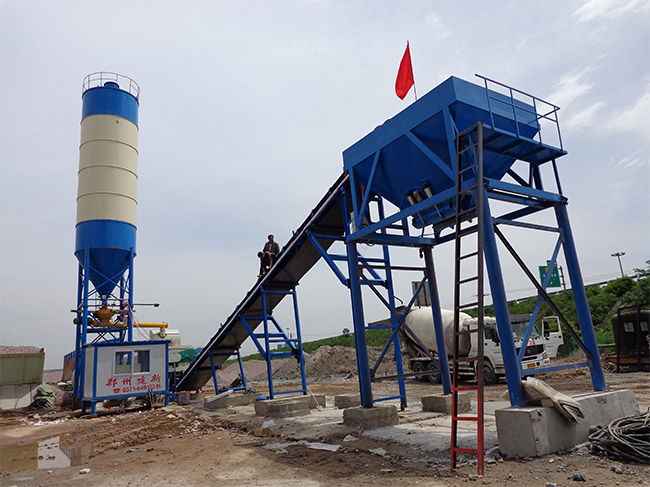 Zhengzhou Jianxin 600T stabilized soil mixing plant equipment is put into operation in Mengzhou,Jiaozuo