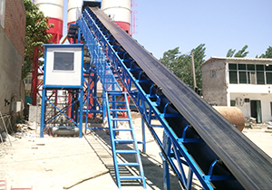 HZS90 concrete batching plant