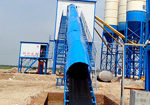 HZS180 concrete batching plant