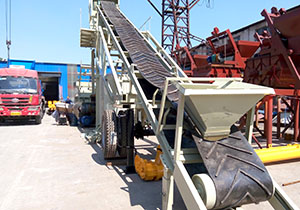 YHZS25 mobile concrete batching plant(图5)