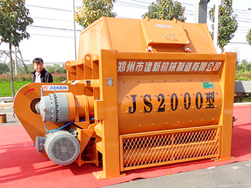 JS2000 concrete mixer