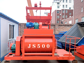 JS500 concrete mixer