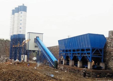  Case study of Nanping HZS120 concrete mixing plant in Nanch