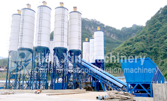 Concrete mixing plant equipment prices