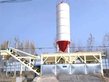 Stabilized soil mixing plant integrated machine