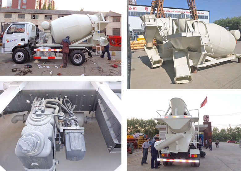 HYC model concrete mixer truck