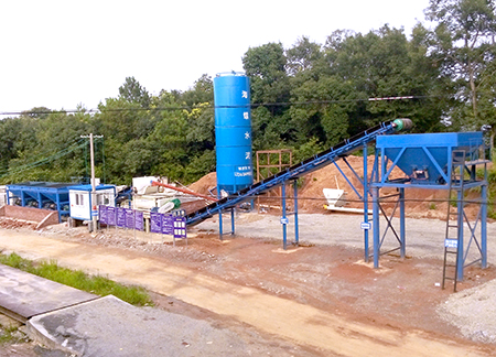 Jingdezhen 300T Stabilized Soil Mixing Plant in Jiangxi Prov