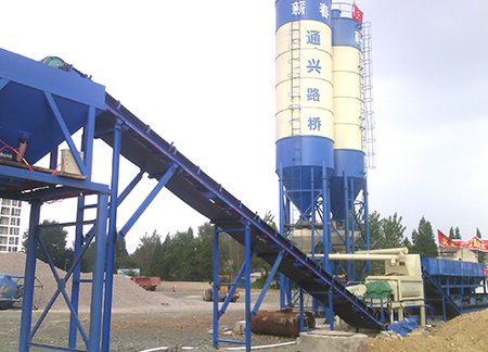 500 tons Stabilized Soil Mixing Plant Field Case in Wuhan