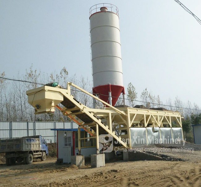 What are the advantages of wbz400 stabilized soil mixing station(图1)