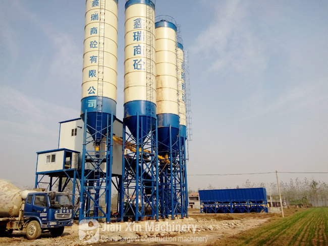 HZS120 CONCRETE MIXING PLANT