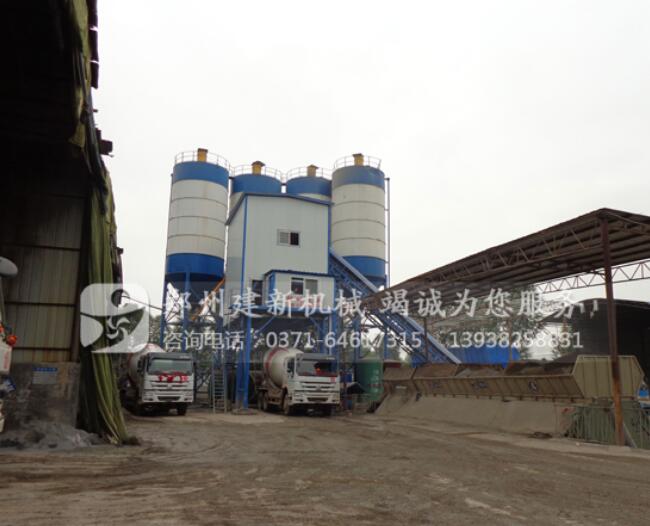  Jianxin HZS180 lenvironmental concrete mixing station configuration details(图1)