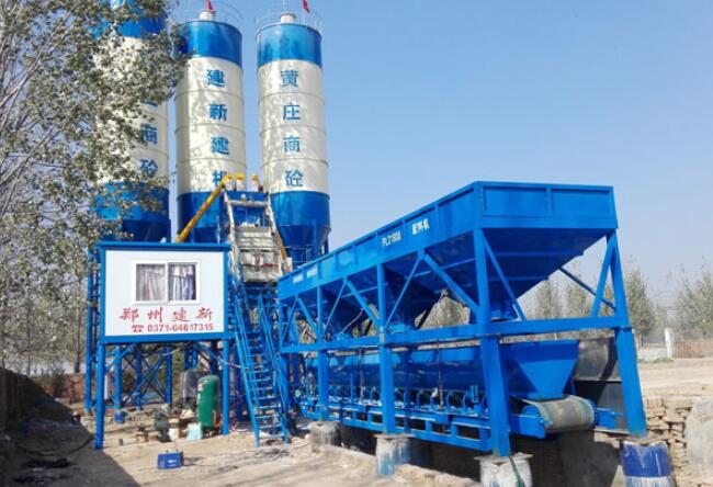  How much is the annual output of 500,000 tons of concrete mixing plant equipment(图1)