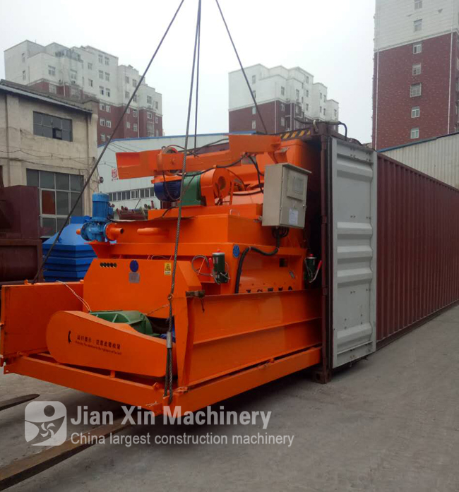 Jianxin Machinery concrete mixing station equipment once again went abroad(图1)
