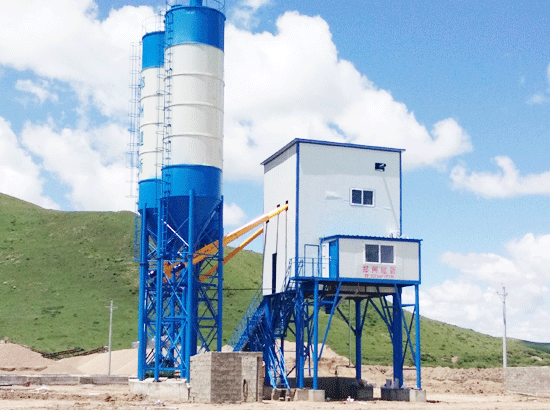 concrete mixing plant