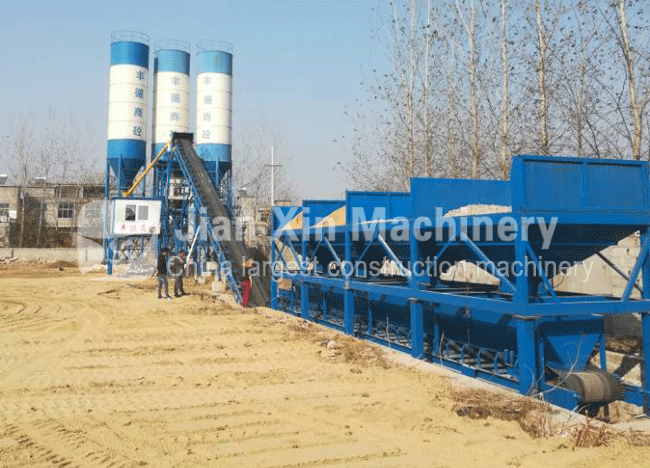 concrete mixing plant equipment